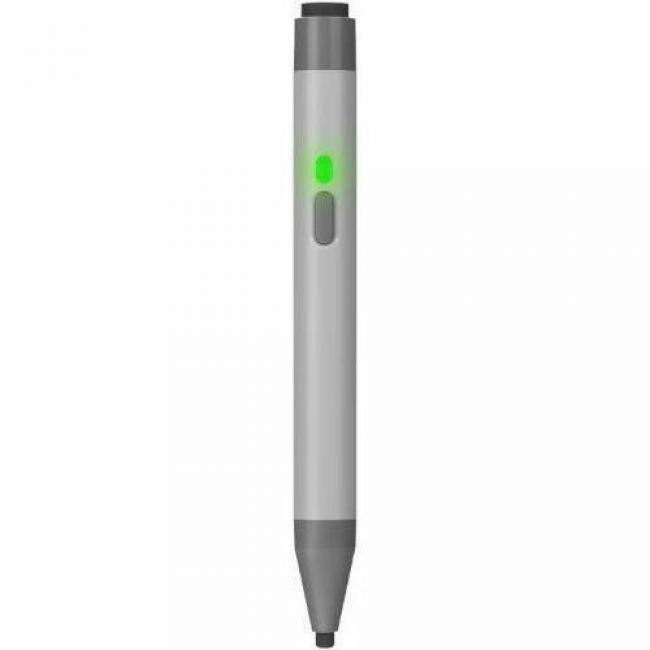 Front. Smart Tech - SMART BOARD RX SERIES MULTI-COLOR SELECTION PEN SET (2 PENS) - White,Gray.