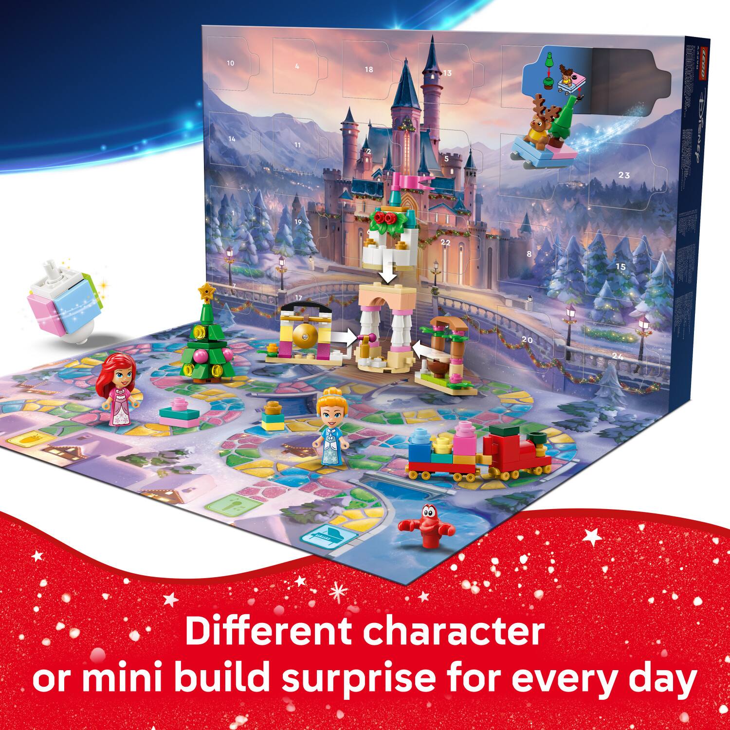 Different character or mini build surprise for every day