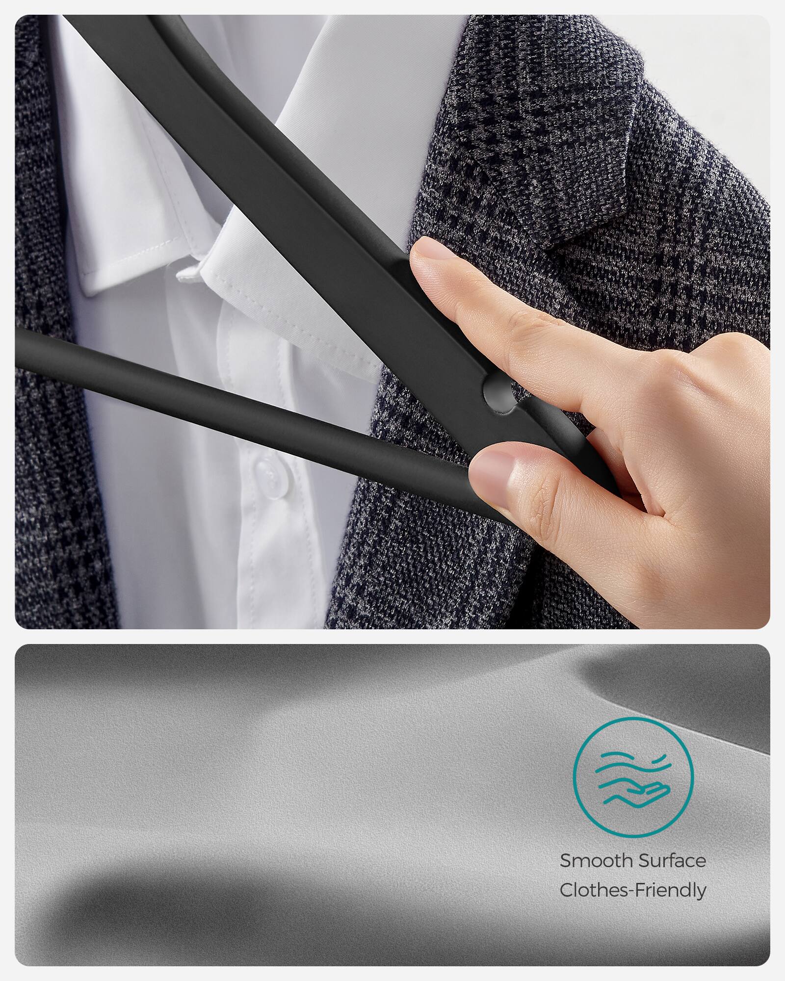 Smooth Surface Clothes-Friendly