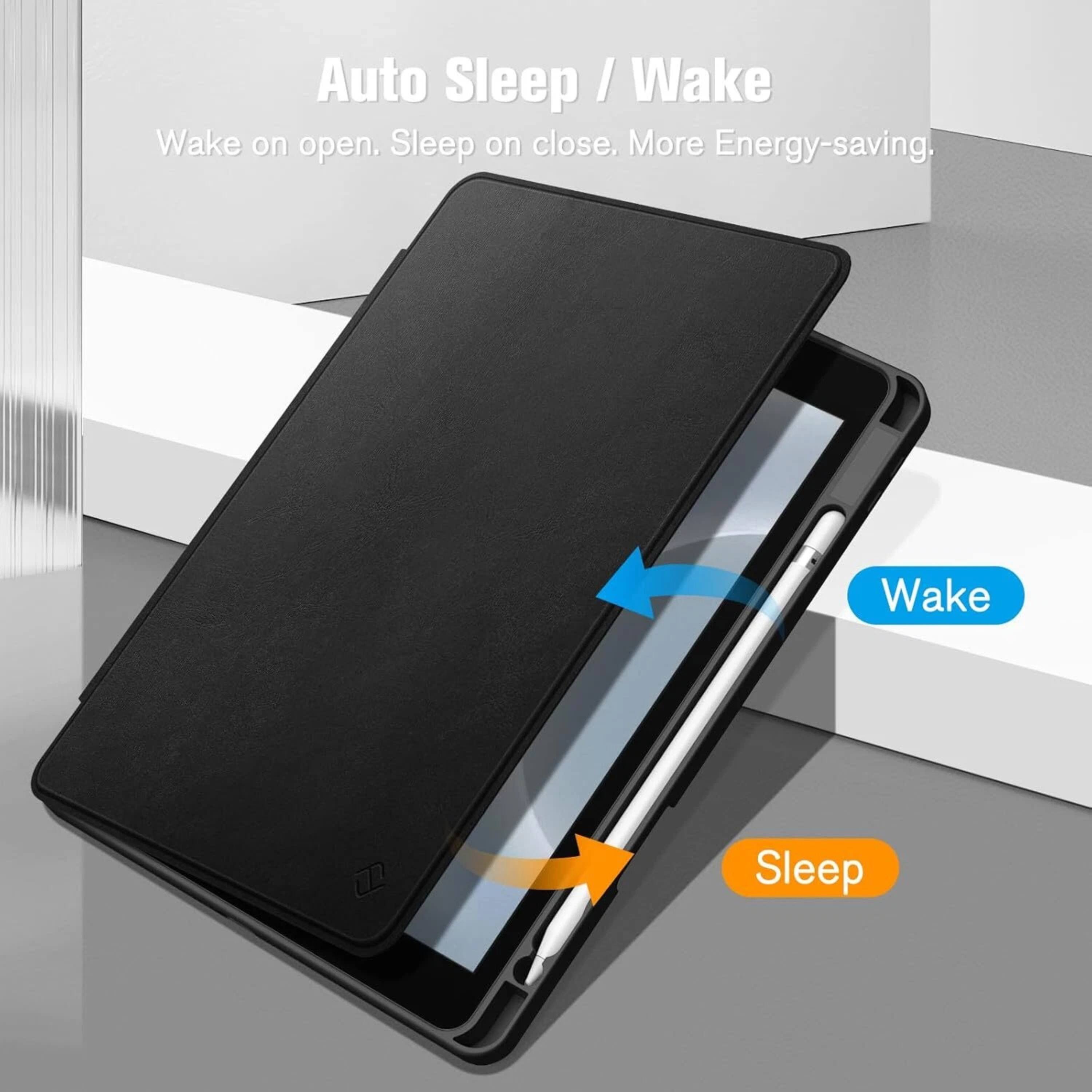 Auto Sleep / Wake  
Wake on open. Sleep on close. More Energy-saving.