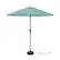 Alt View 14. Nature Spring - 9-Foot Easy Crank Patio Umbrella - Dusty Green.
