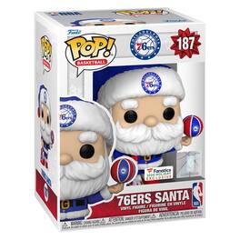 Philadelphia 76ers Santa Funko Pop! 2024 Exclusive Vinyl Figure - Multicolor