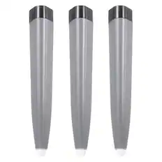 Front. Unique Bargains - 3pcs Touch Infrared Screen Pen Whiteboard Optical Stylus Pens for Education Electronic Whiteboard Presentations - Grey & Black.