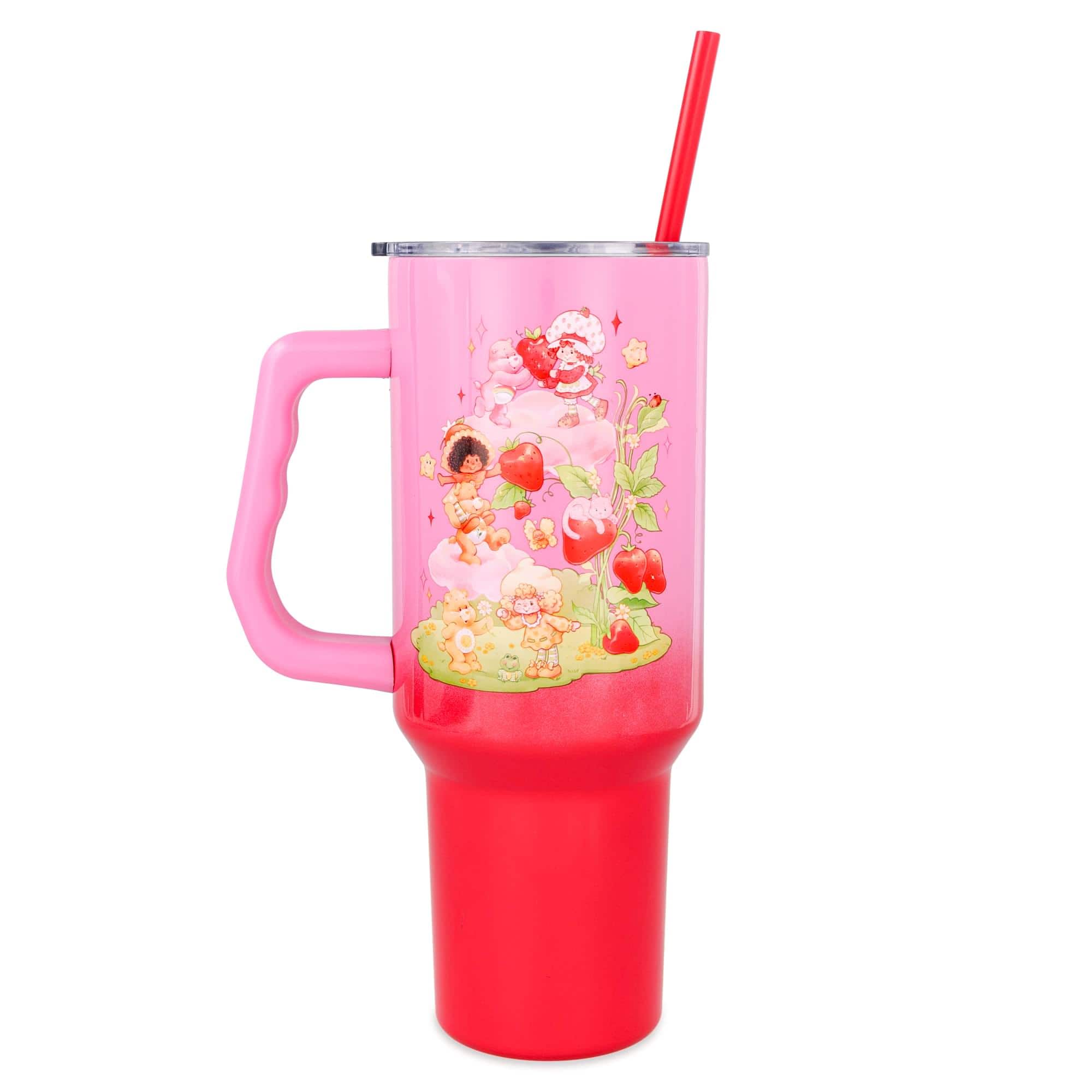 Silver Buffalo - Care Bears x Strawberry Shortcake 40-Ounce Stainless Steel Tumbler - Pink price history on PriceWatchPro