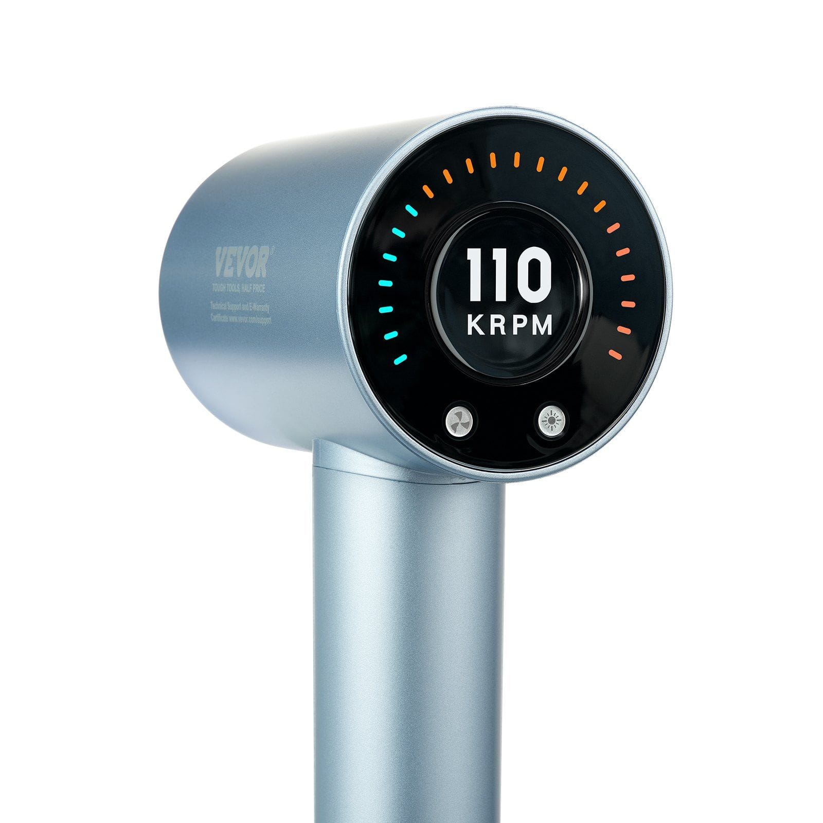 Mirfee - High-Speed Hair Dryer 105K RPM Brushless Motor, 200M Negative Ions, LCD Display 4 Temp 3 Speed