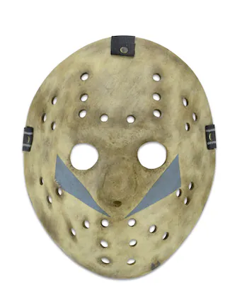 Front. NECA - NECA Friday the 13th - Prop Replica - Part 5 A New Beginning Jason Mask - beige.