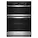 Front. Whirlpool - Whirlpool - 6.4 Total Cu. Ft. Combo Self-Cleaning Wall Oven .- Stainless Steel - Stainless Steel.