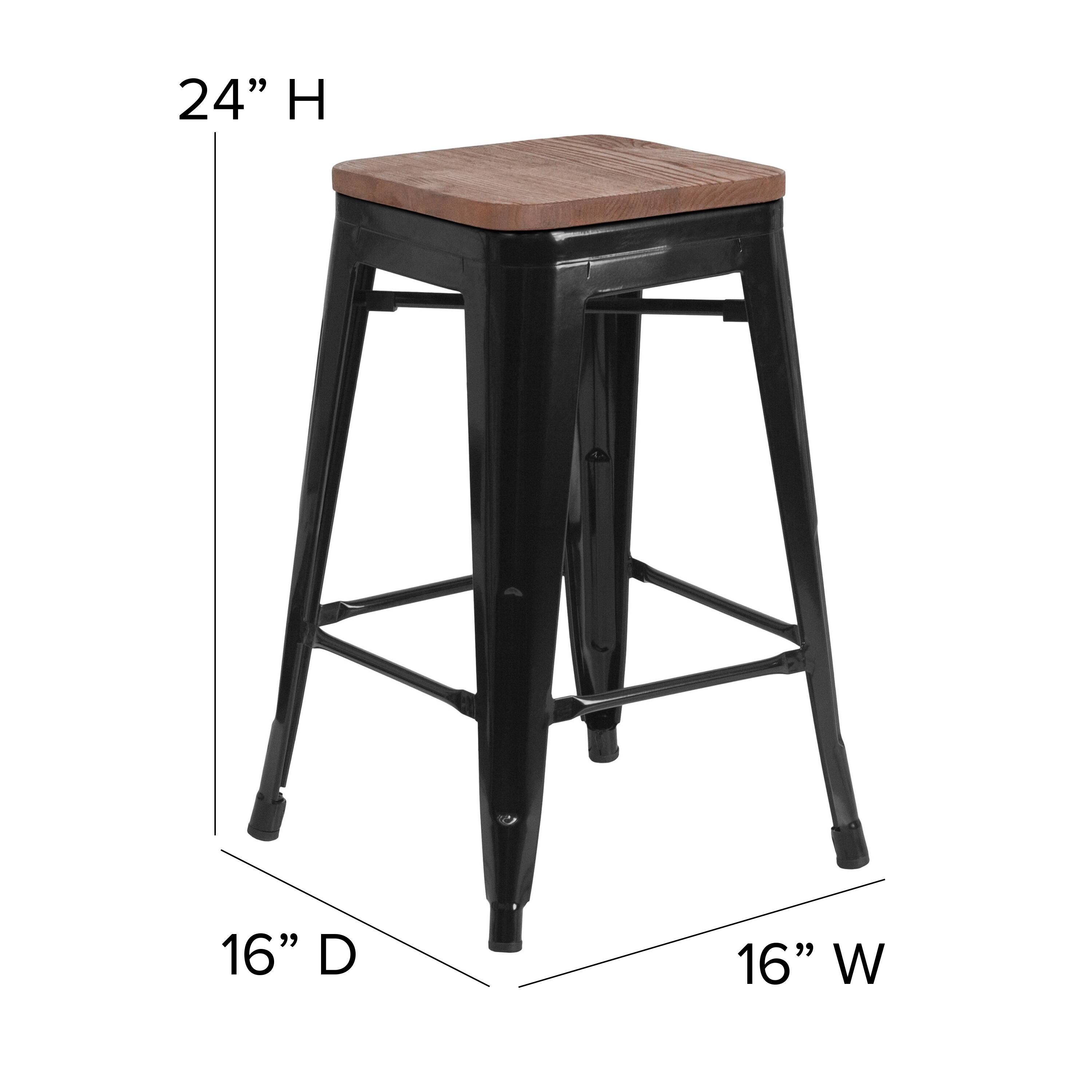 24" H  
16" D  
16" W
