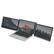Angle. Abel - Portable 13.3" IPS LED FHD Dual Screen Monitor for Laptops - Black.