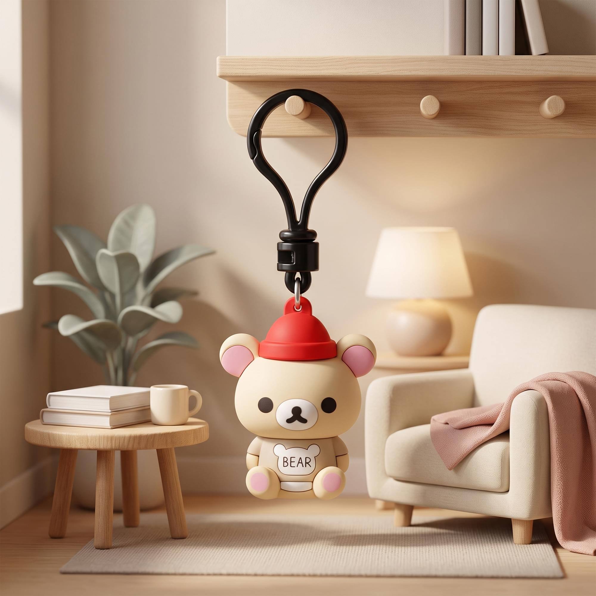 Alt View 3. Monogram - Rilakkuma Series 1 Blind Bag 3D Foam Bag Clips | 3 Random.