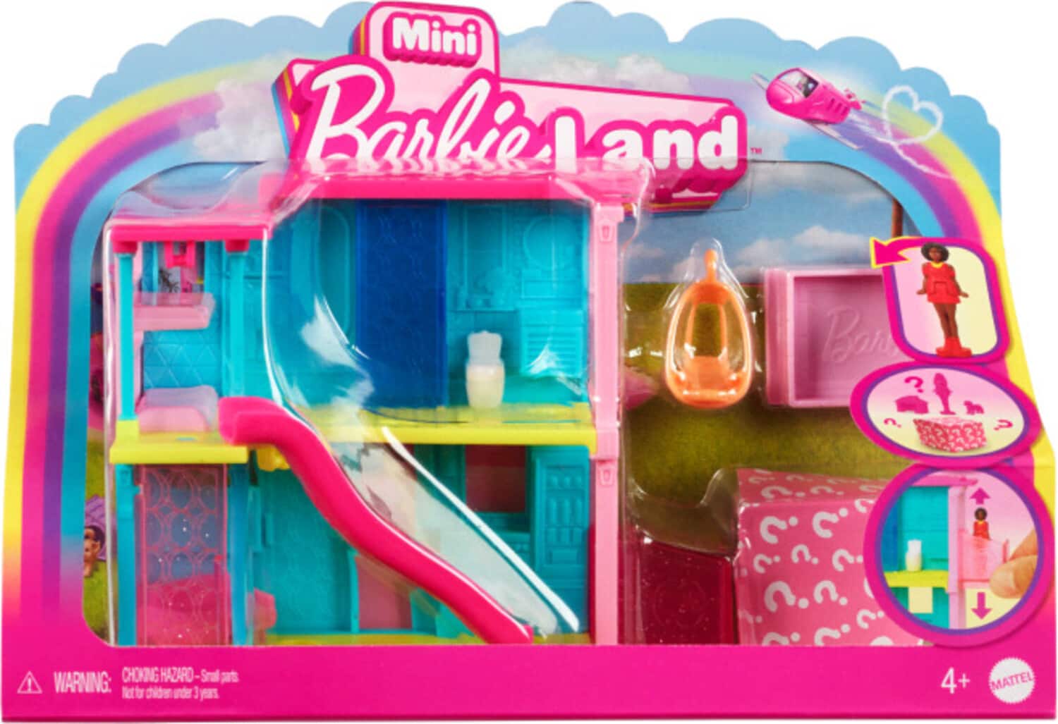 Mattel - Barbie Mini BarbieLand House with Surprise, 2 - COLLECTABLES - Multicolor