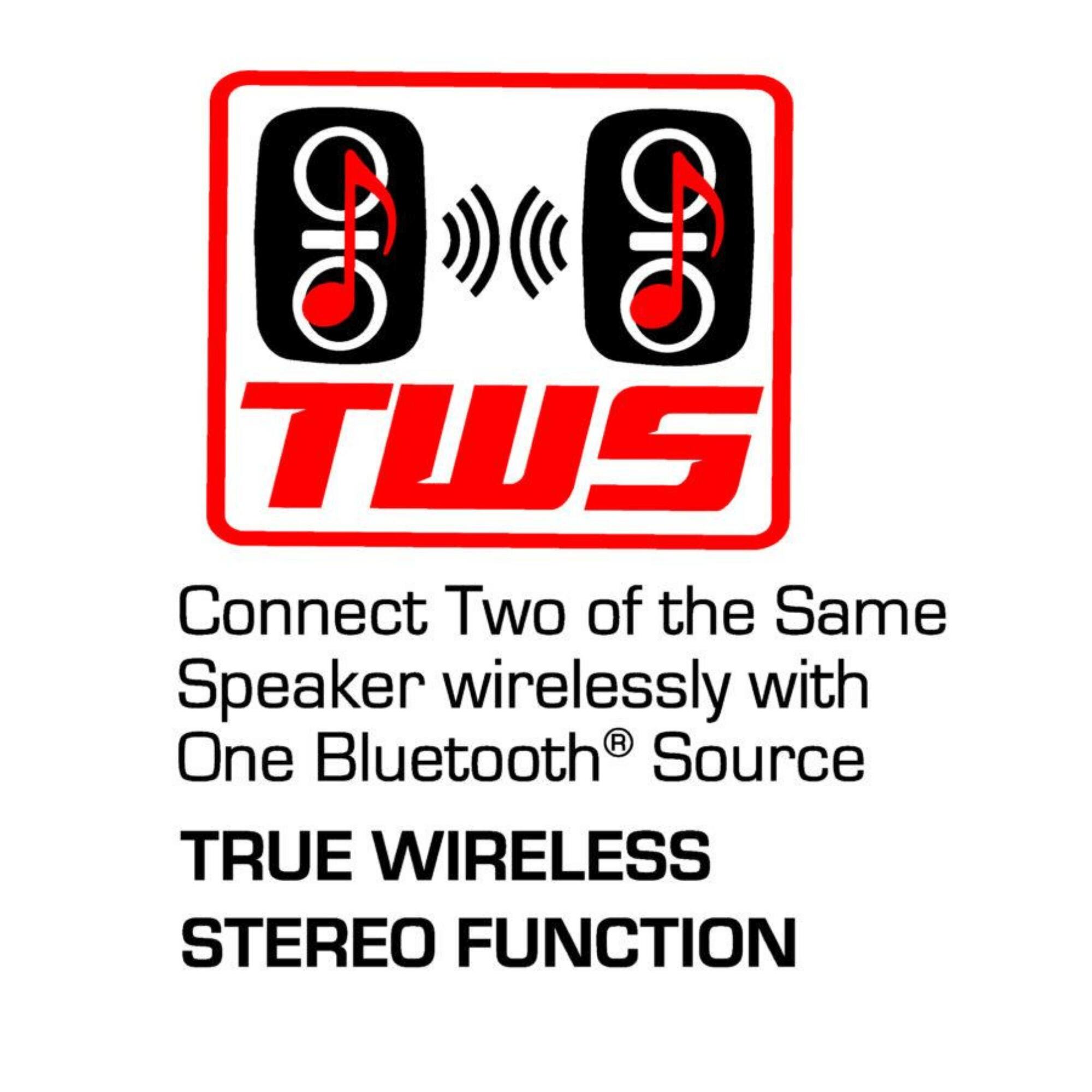TWS

Connect Two of the Same Speaker wirelessly with One Bluetooth® Source

TRUE WIRELESS STEREO FUNCTION