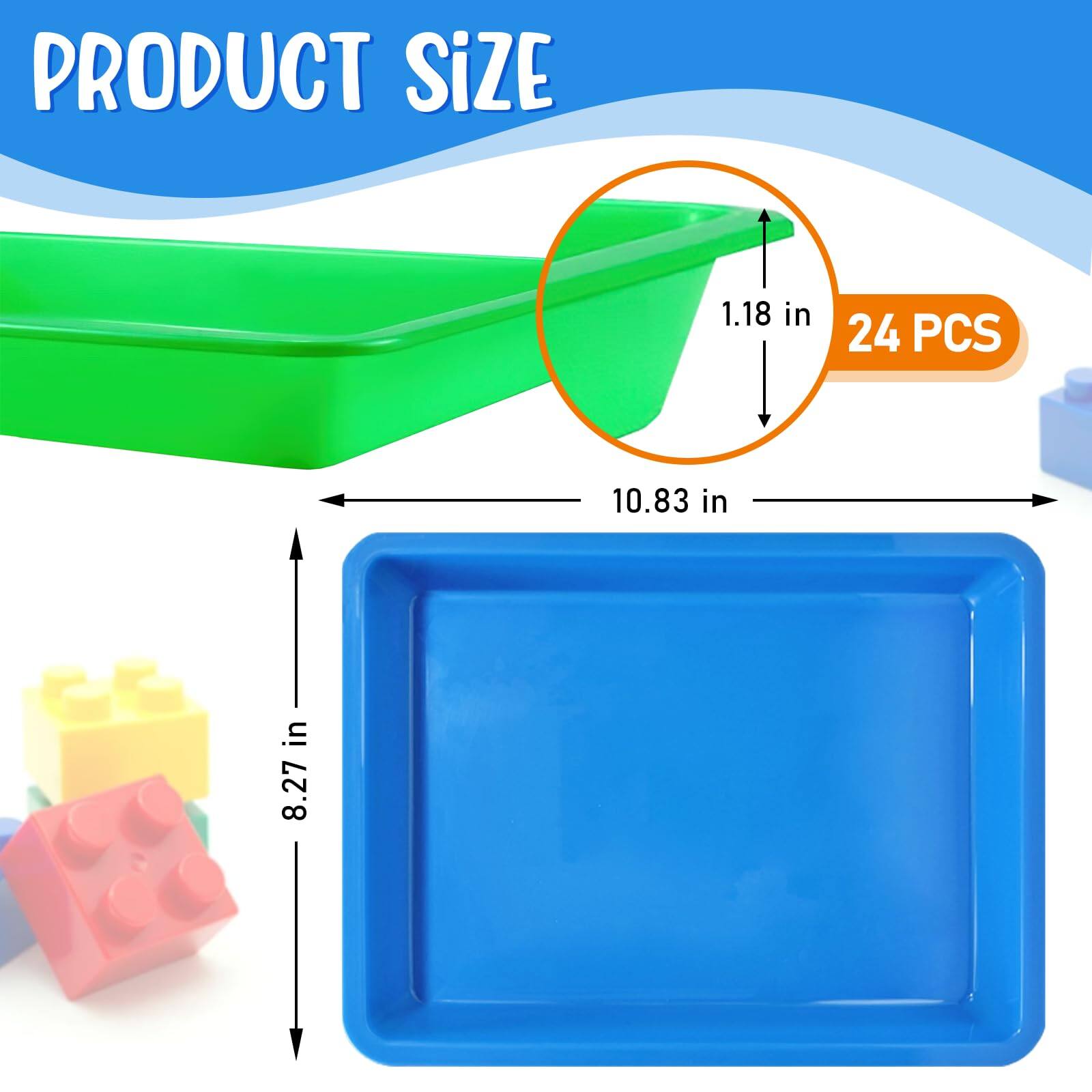 PRODUCT SIZE  
1.18 in x 10.83 in x 8.27 in  
24 PCS