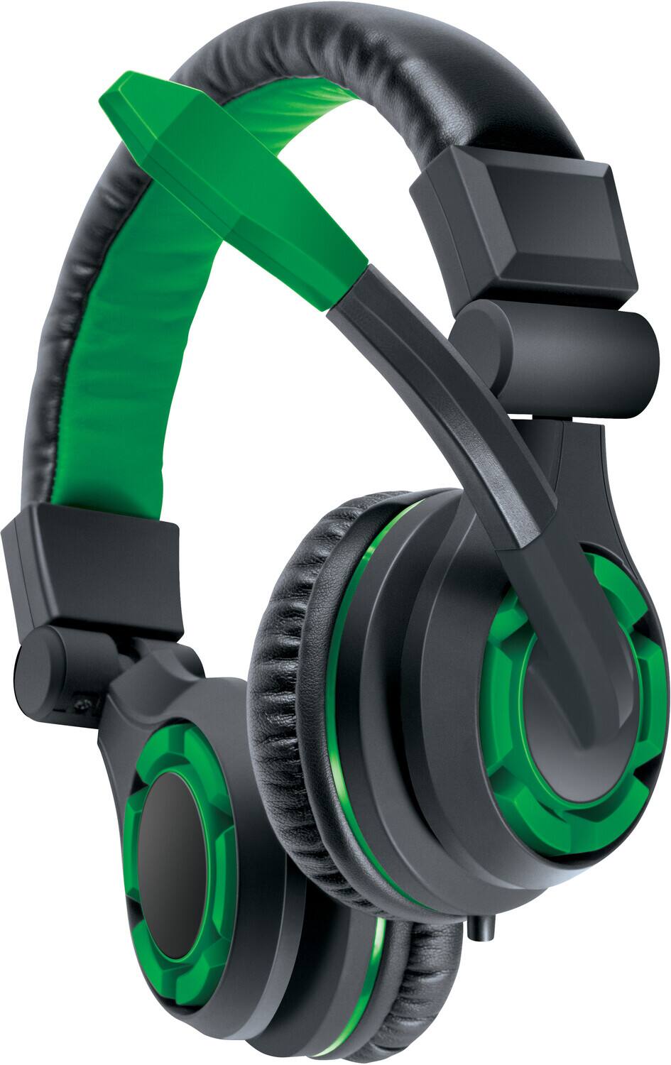 Alt View 4. dreamGEAR - Wired Headset - DreamGear GRX-340 Headset with Boom Mic and In-Line Remote – Compatible with Xbox and PC - Black.