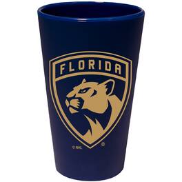 WinCraft - Florida Panthers 16oz. Silicone Pint Glass - Multicolor
