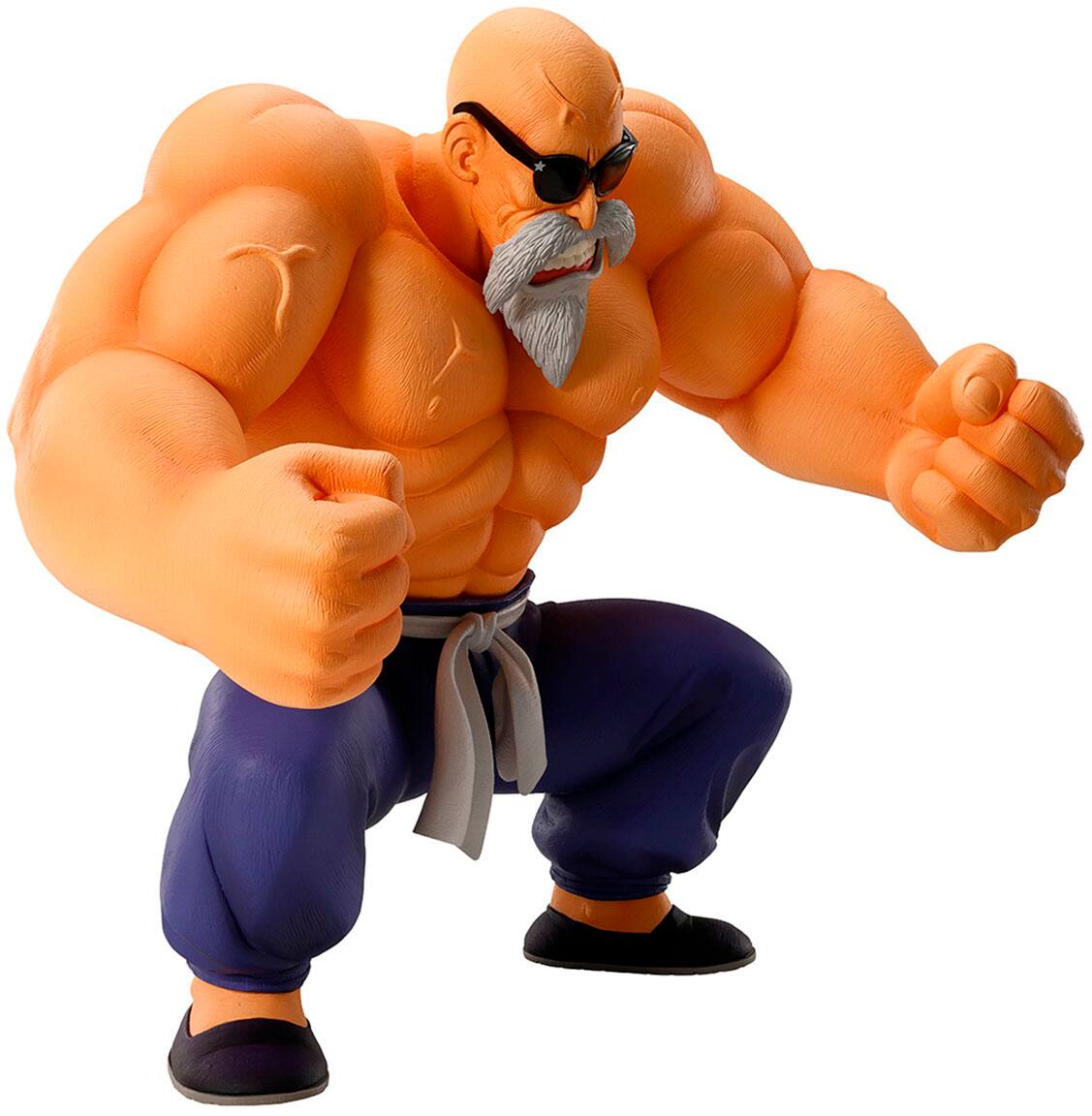 Alt View 1. Bandai - Master Roshi - Son Goku Training Section - Dragon Ball - Ichibansho Masterlise 8.3" Figure.