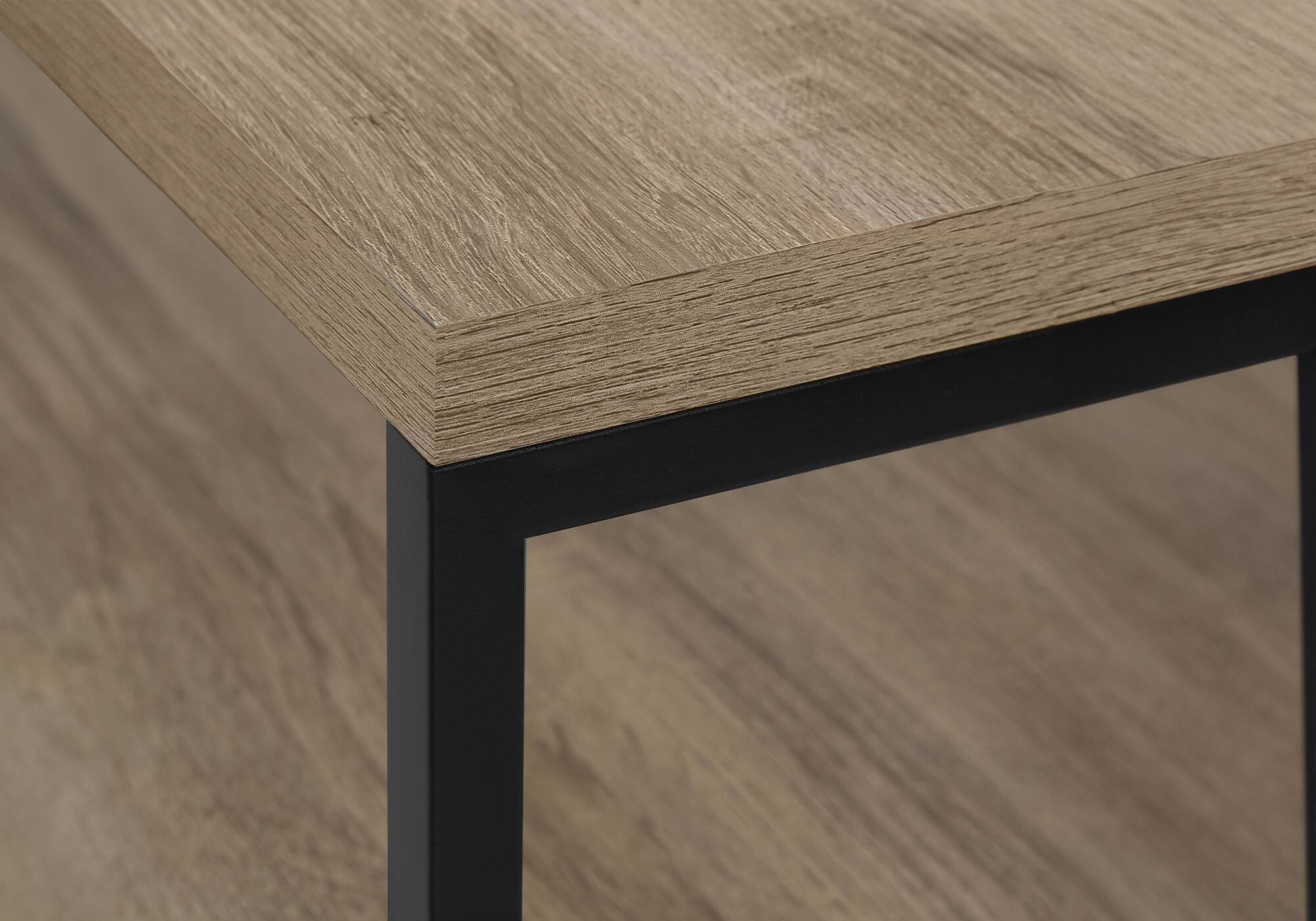 Alt View 5. Spaco - Spaco TV Stand for TVs Up to 55 Inch, 48” Industrial Entertainment Center Media Console with Wood Look, 2 Drawers - taupe.