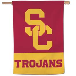 WinCraft - USC Trojans 28" x 40" Applique Vertical Banner - Multicolor