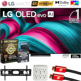 LG - 83" C5 Series OLED evo 4K UHD Smart TV (2025) w/ Extended Protection Plan