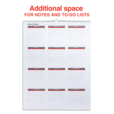Additional space for notes and to-do lists

Future Planning