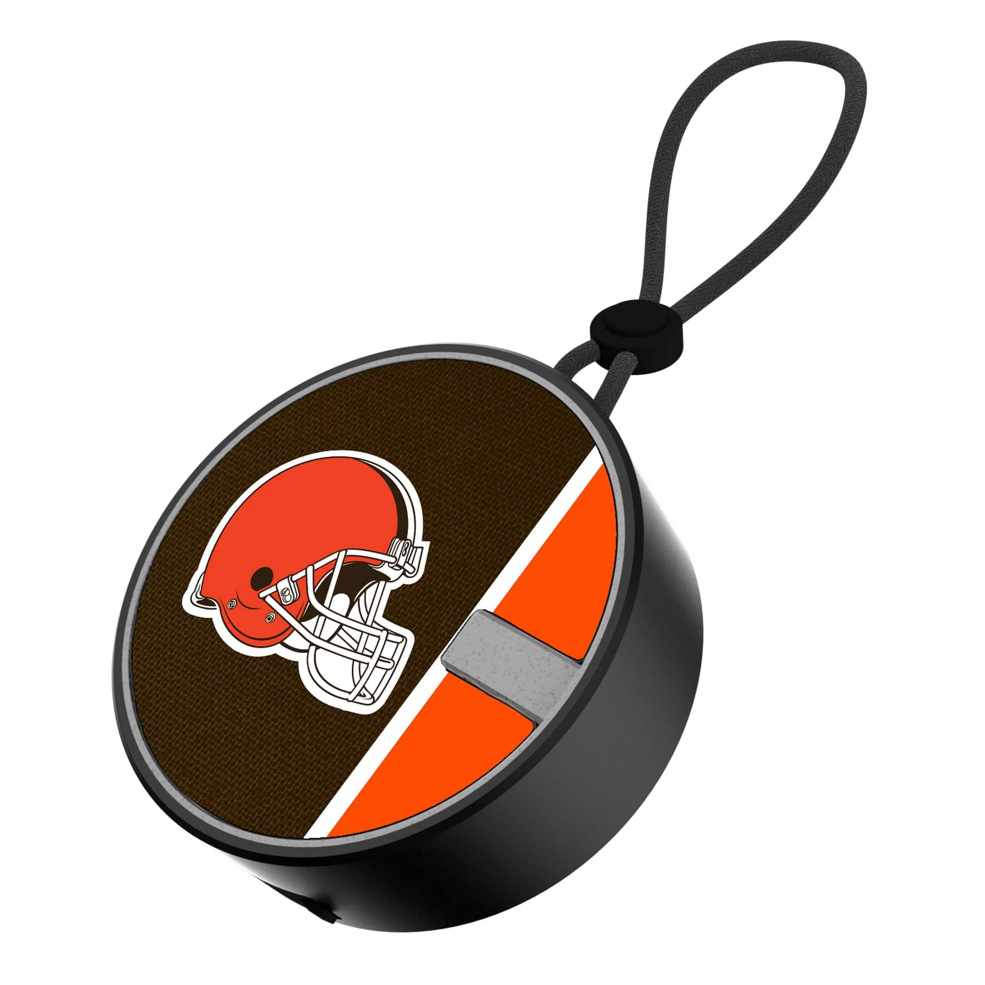 Keyscaper - Cleveland Browns Logo Waterproof Bluetooth Speaker - Multicolor