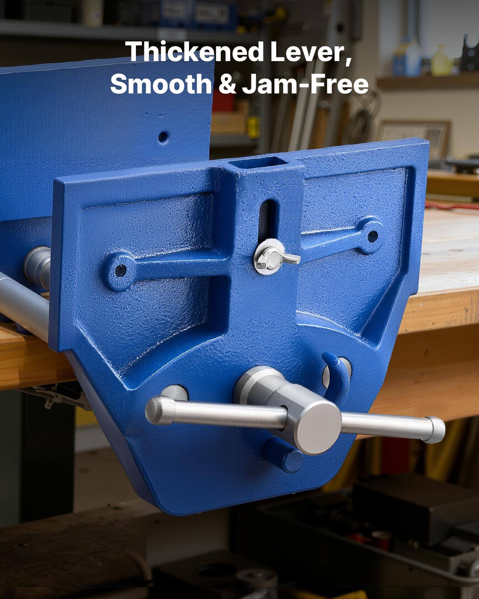 Thickened Lever, Smooth & Jam-Free