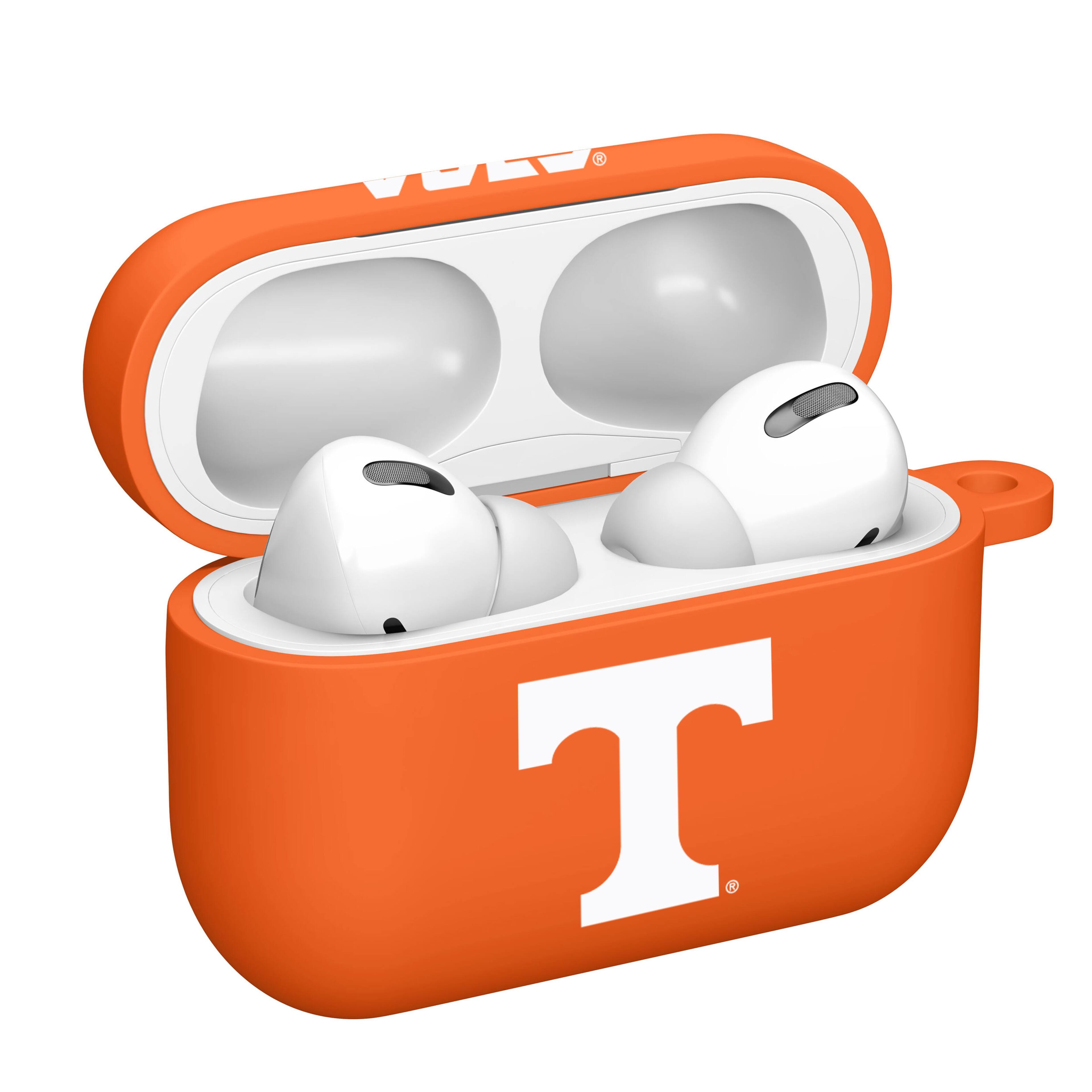Alt View 1. Affinity Bands - Tennessee Volunteers AirPods Pro Silicone Case Cover - Orange.