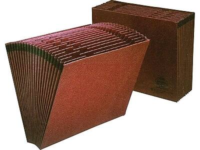 Alt View 1. Pendaflex -  Earthwise Recycled Expanding File, A-Z Index, Letter Size, Redrope  - Earth Red.