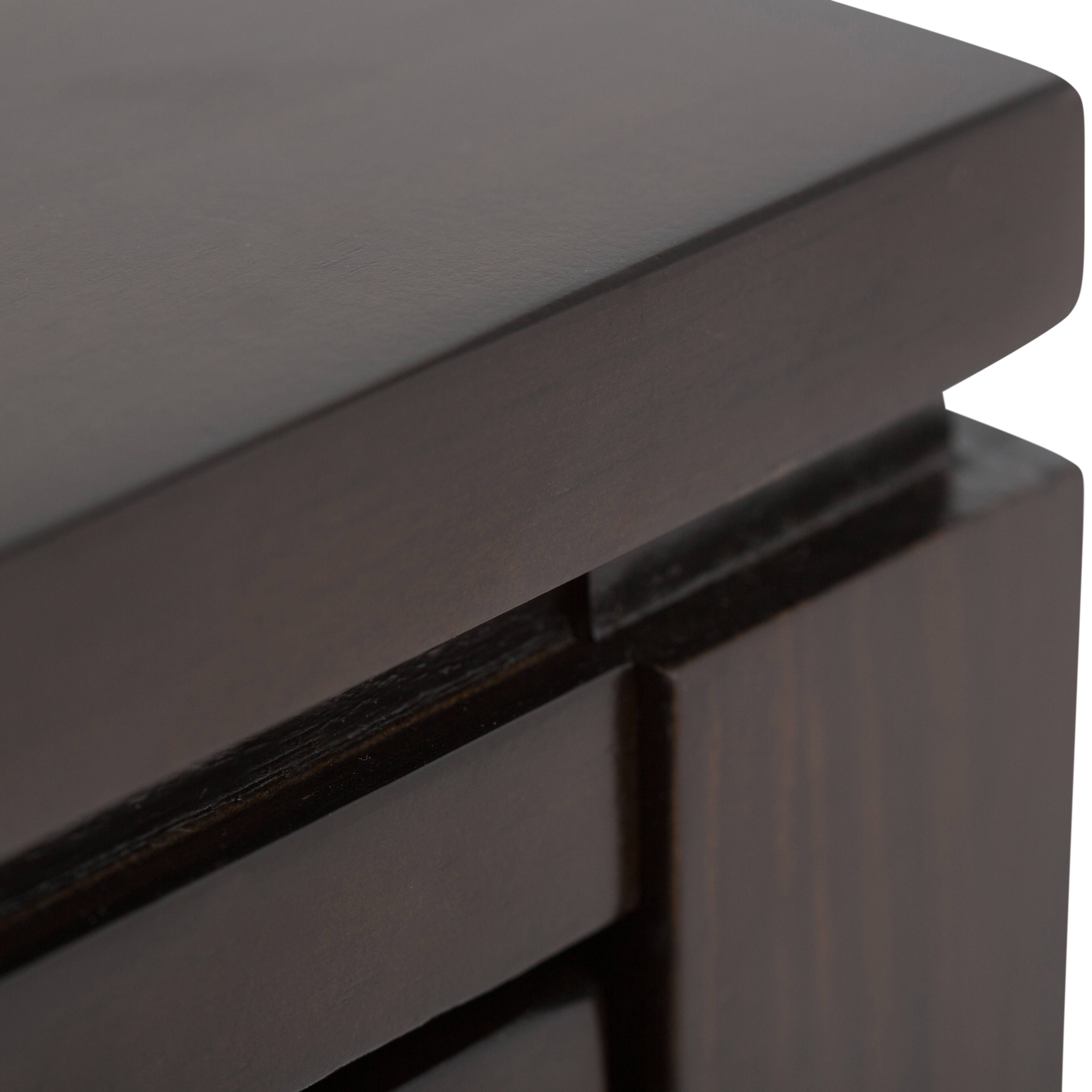 Alt View 15. Simpli Home - Cosmopolitan Coffee Table - Mahogany Brown.