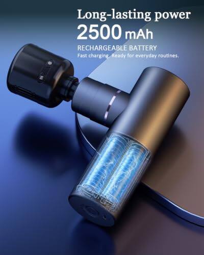 Long-lasting power 2500 mAh RECHARGEABLE BATTERY Fast charging, Ready for everyday routines.