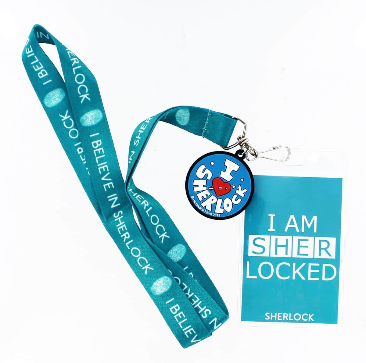 Seven20 - Sherlock Holmes I Am Sherlock with 2D Heart Sherlock Lanyard Charm - Teal price history on PriceWatchPro