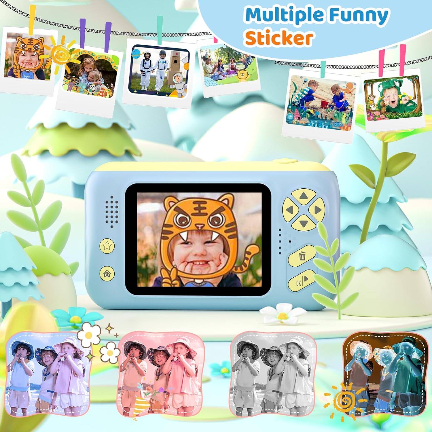 Multiple Funny Sticker