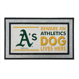 Jardine - Athletics 18" x 30" Indoor/Outdoor Team Dog Lives Here - Multicolor