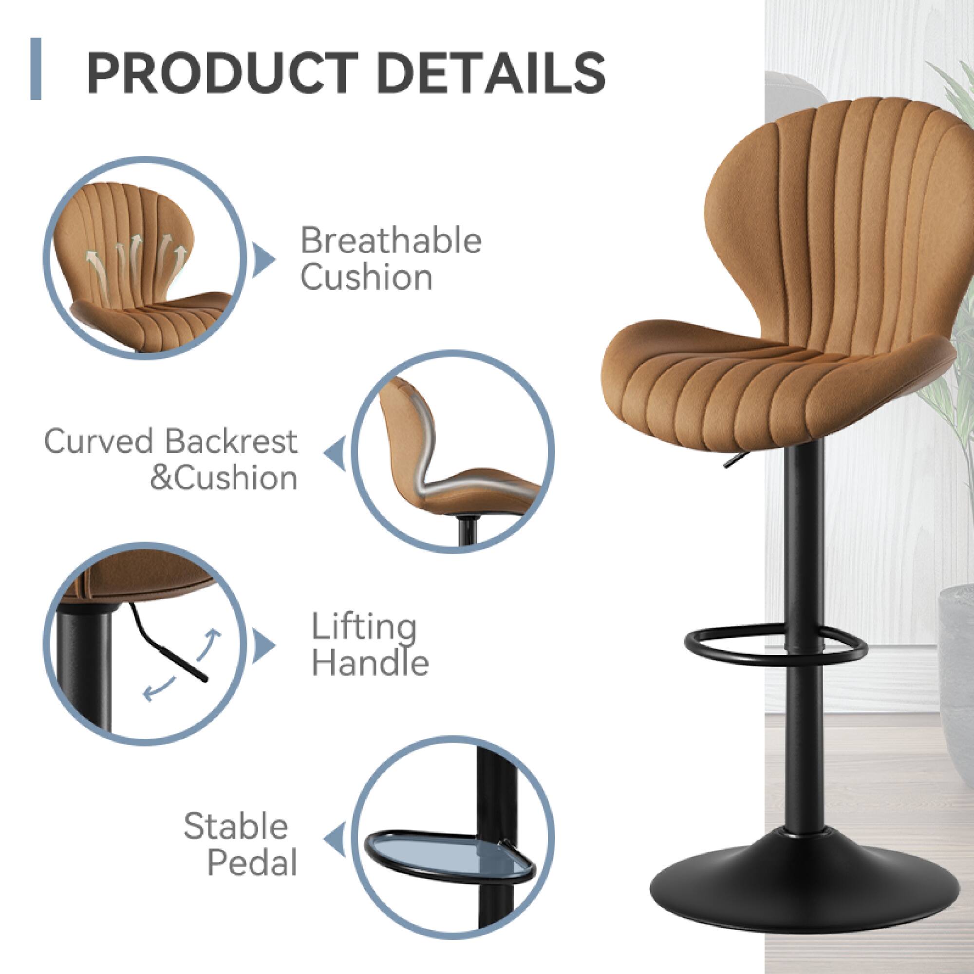 PRODUCT DETAILS

- Breathable Cushion
- Curved Backrest & Cushion
- Lifting Handle
- Stable Pedal