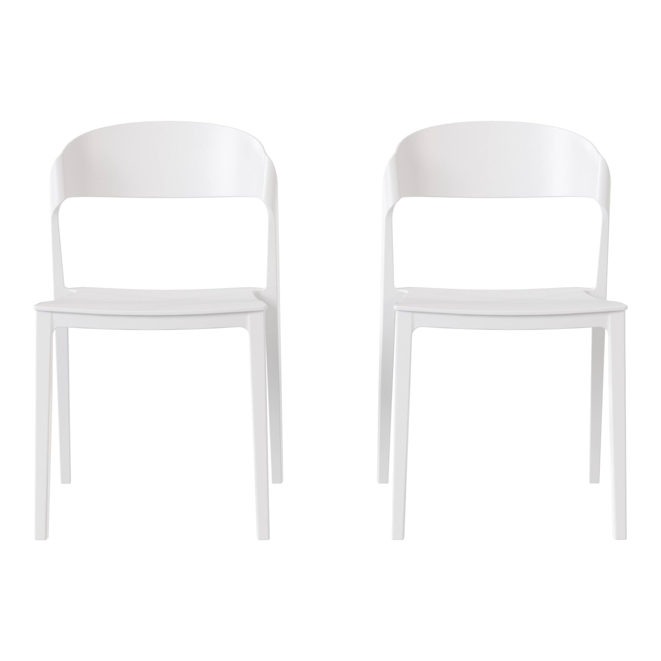 Modern White Outdoor Chairs
