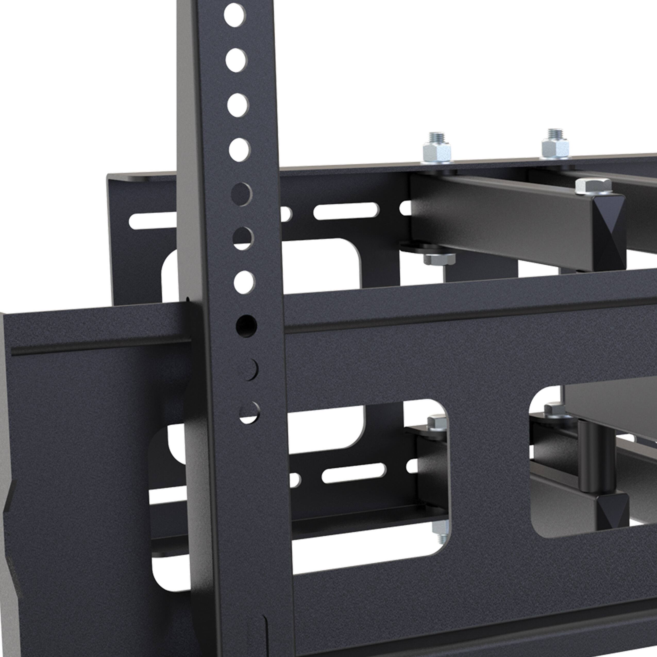 Alt View 6. CorLiving - CorLiving Full-Motion Wall Mount for 40" - 80" TVs - Black.