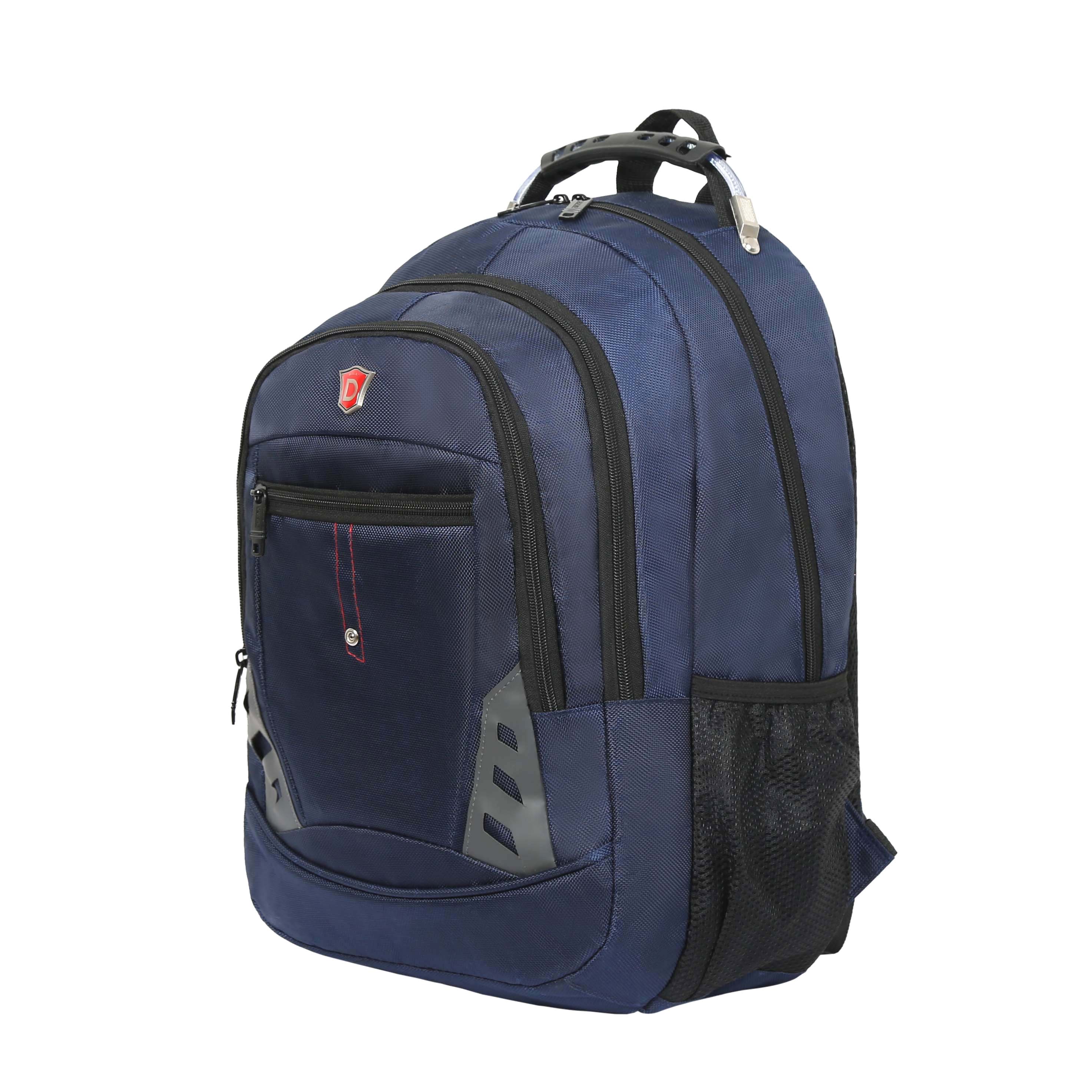 Front. DUKAP - PRECISION Executive Backpack for Laptops up to 15.6''-Inches - BLUE.
