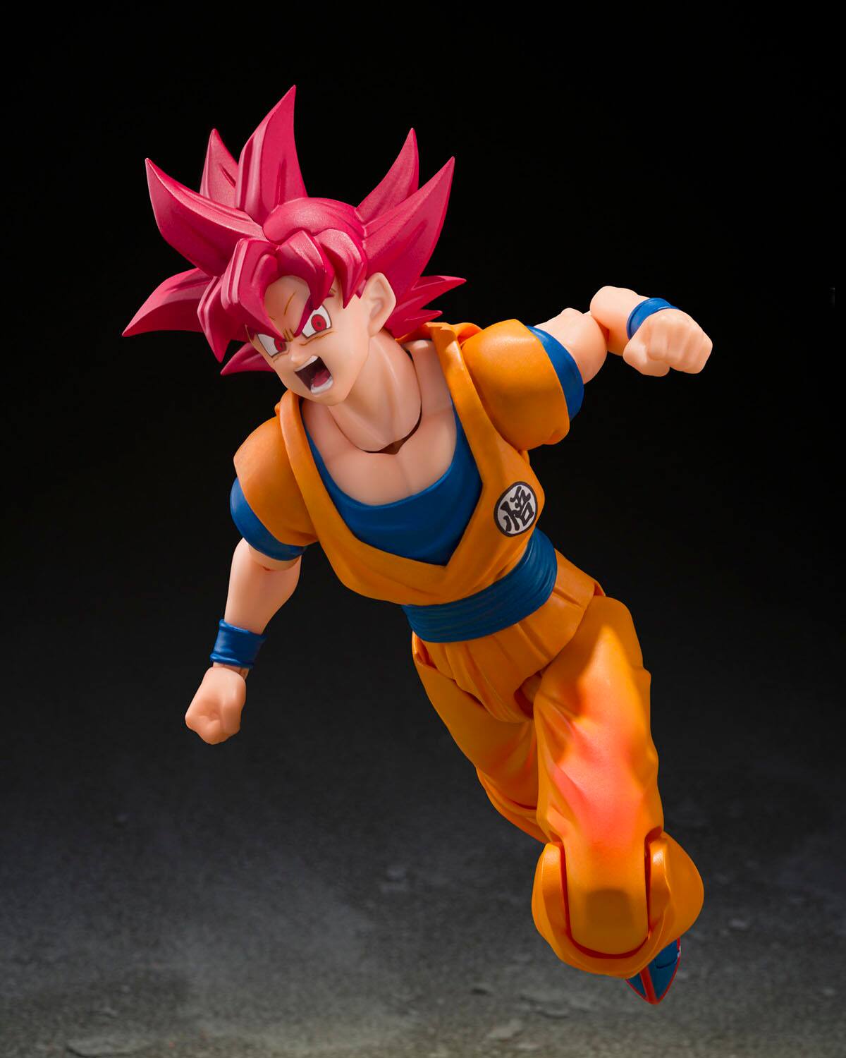 Alt View 3. Bandai - 5.5" Super Saiyan God Son Goku (God Aura) - Dragon Ball Super - Tamashii Nations S.H.Figuarts.