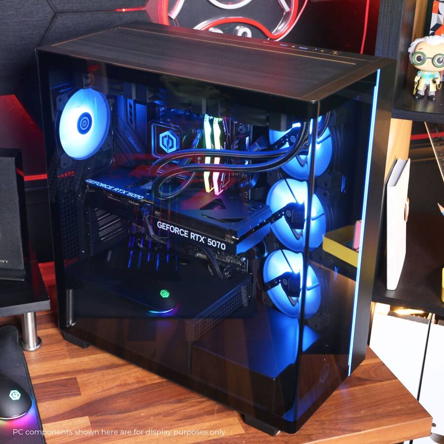 CyberPowerPC Gaming Desktop AMD Ryzen 9800X3D NVIDIA GeForce RTX