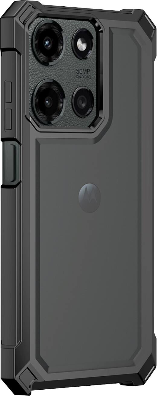 SaharaCase - Raider Series GRIP Case for Motorola G 5G (2025) - Black