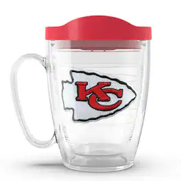 Tervis - Kansas City Chiefs 16oz. Emblem Classic Mug with Lid - Multicolor