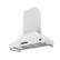 Angle. Forno Appliances - Venezia 48 in. Wall-Mounted Externally Vented Range Hood - White.