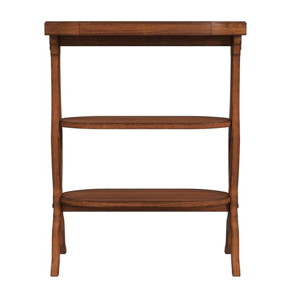 Angle. Butler Specialty - Hadley Side Table - Medium Brown.