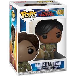 Captain Marvel Maria Rambeau Funko Pop! Vinyl Figure #430 - Black