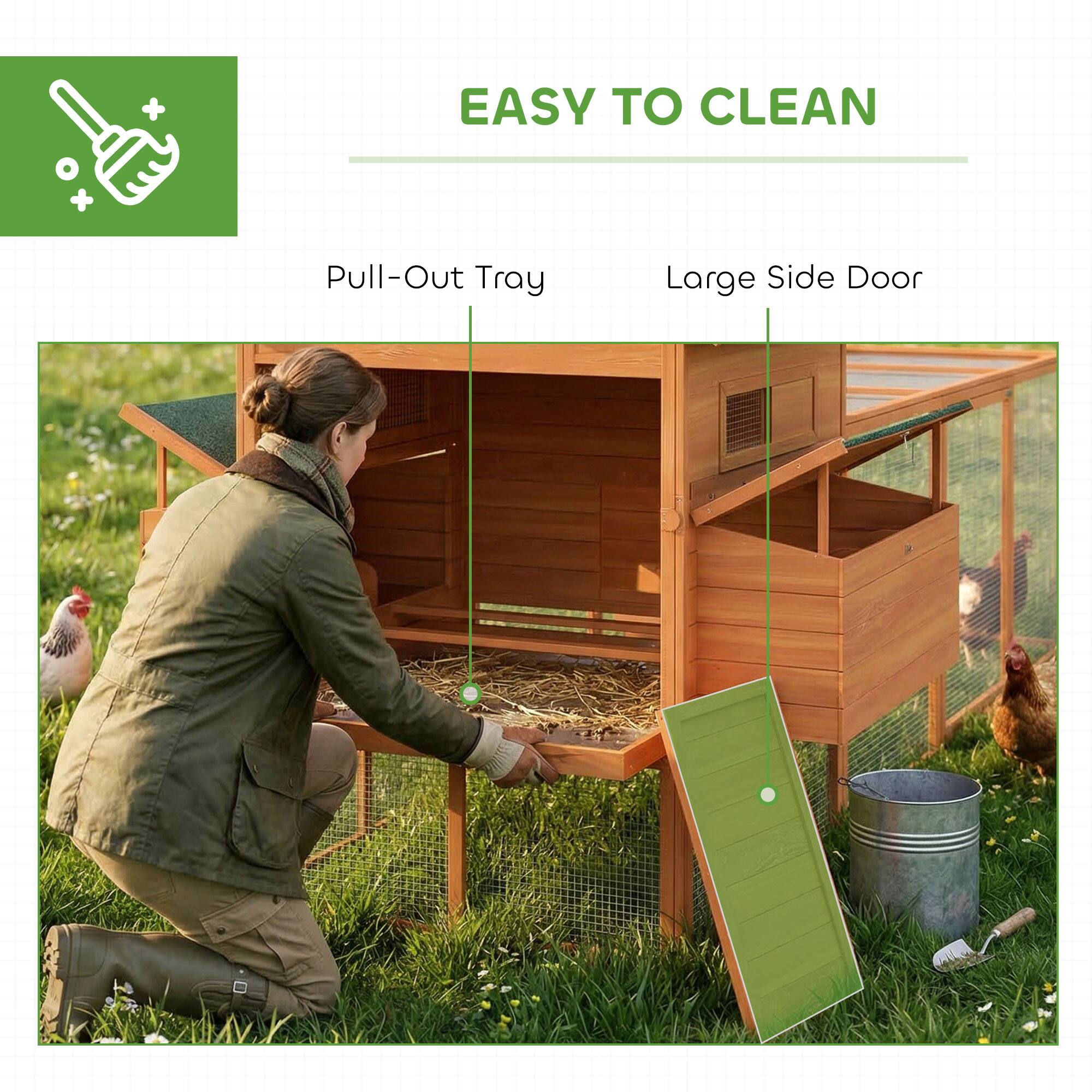 EASY TO CLEAN

- Pull-Out Tray
- Large Side Door