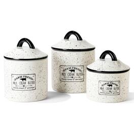 American Atelier - Farm Fresh 3 Pc Canister Set