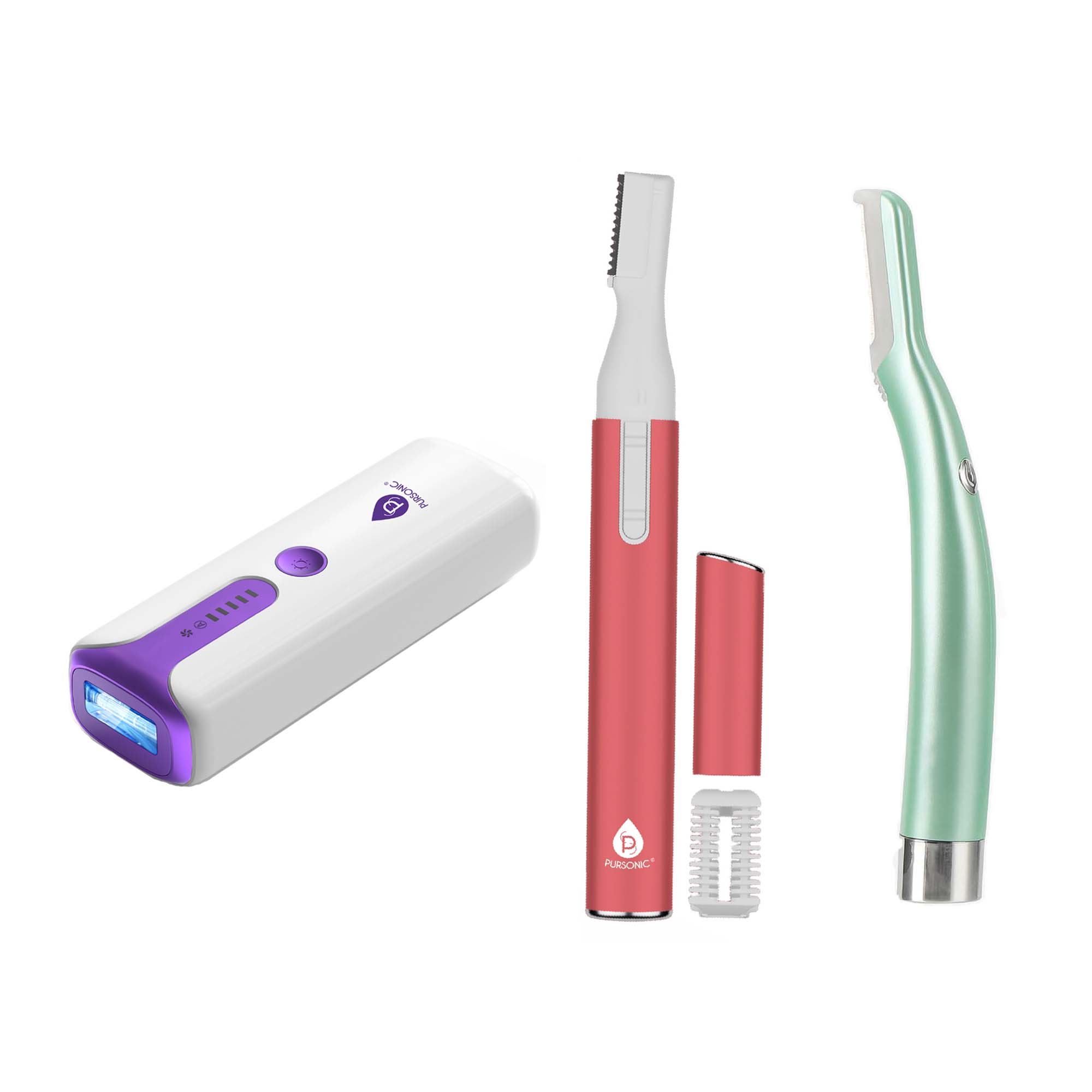 Pursonic - IPL Laser Device & Precision Grooming Set: The Ultimate Smooth Skin Kit price history on PriceWatchPro