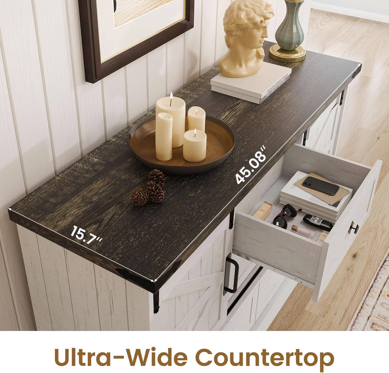 Ultra-Wide Countertop

45.08" H

15.7"