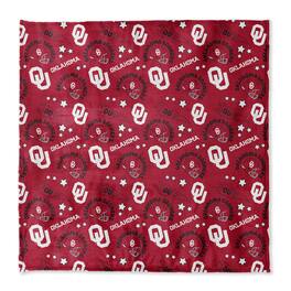 Pegasus - Oklahoma Sooners 108" x 108" Victory Pennant Ultra Cozy Family Blanket - Multicolor