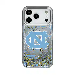 Keyscaper - NCAA - North Carolina Tar Heels iPhone Glitter Paisley Design Case - 13 - Multicolor